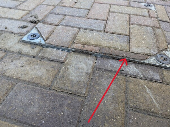 Example of trip hazard.